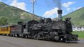 D (185) Durango - Silverton Railroad